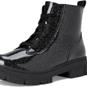 UGG Kids Ashton Lace-Up Glitter Boot